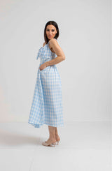 Abito FIOCCO azzurro (capsule DREAM) FEDERICA BI