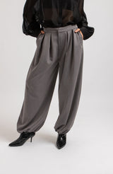 Pantalone grigio perla FEDERICA BI