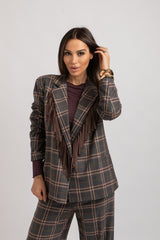 Tailleur tartan FEDERICA BI