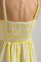 Abito FIOCCO giallo (capsule DREAM) FEDERICA BI