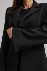 Blazer nero FEDERICA BI