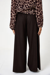 Pantalone in panno moro FEDERICA BI