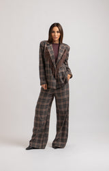 Tailleur tartan FEDERICA BI