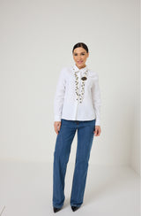 Camicia bianca cotone FEDERICA BI