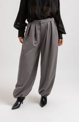 Pantalone grigio perla FEDERICA BI