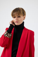 Blazer rosso FEDERICA BI
