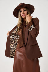 Blazer marrone FEDERICA BI