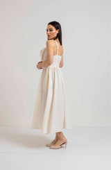Abito FIOCCO beige (capsule DREAM) FEDERICA BI