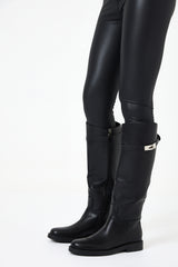 Stivale lock Nero FEDERICA BI