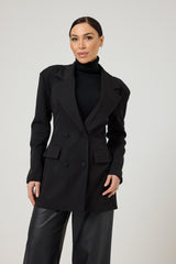 Blazer nero FEDERICA BI