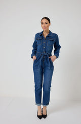 Tuta in denim FEDERICA BI