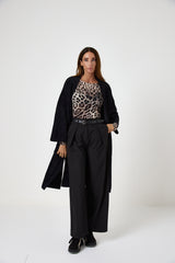 Cappotto nero FEDERICA BI