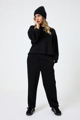 Completo tuta nera in punto Milano FEDERICA BI