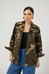 Giacca camouflage FEDERICA BI