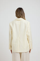 Blazer white cream FEDERICA BI