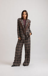 Tailleur tartan FEDERICA BI