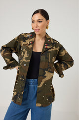 Giacca camouflage FEDERICA BI