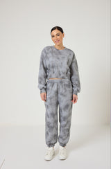 Tuta grigia tie and die FEDERICA BI