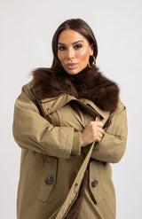 Parka FEDERICA BI interno ecofur