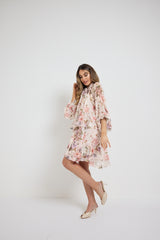 Abito in chiffon ROSA by FEDERICA BI