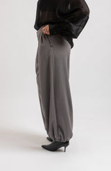 Pantalone grigio perla FEDERICA BI