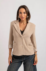 Blazer beige FEDERICA BI