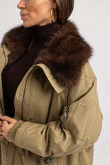 Parka FEDERICA BI interno ecofur