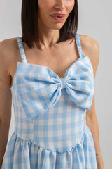 Abito FIOCCO azzurro (capsule DREAM) FEDERICA BI