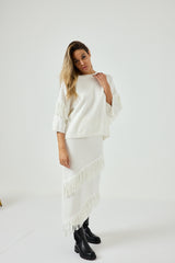 Completo maglia e gonna FEDERICA BI ( vari colori )