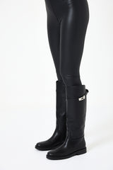 Stivale lock Nero FEDERICA BI