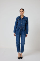 Tuta in denim FEDERICA BI
