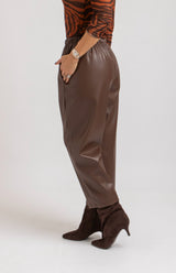 Pantalone in ecopelle glace’ FEDERICA BI
