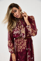 Abito in chiffon FEDERICA BI