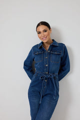 Tuta in denim FEDERICA BI