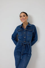 Tuta in denim FEDERICA BI