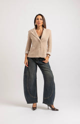 Blazer beige FEDERICA BI