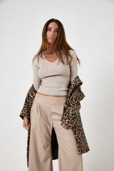 Cappotto stampa FEDERICA BI