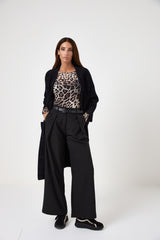 Cappotto nero FEDERICA BI