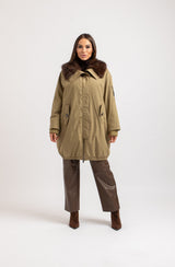 Parka FEDERICA BI interno ecofur