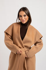Cappotto in lana e cachemire FEDERICA BI