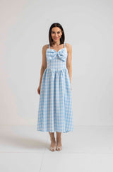 Abito FIOCCO azzurro (capsule DREAM) FEDERICA BI