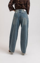 Denim jeans WIDE LEG FEDERICA BI