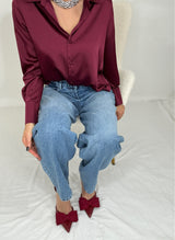 Sling back Bordeaux FEDERICA BI