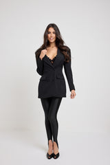 Blazer nero FEDERICA BI