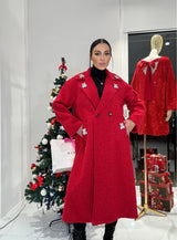 Cappotto rosso TEDDY FEDERICA BI