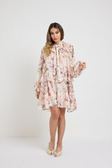 Abito in chiffon ROSA by FEDERICA BI