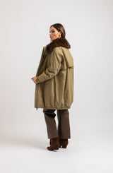 Parka FEDERICA BI interno ecofur