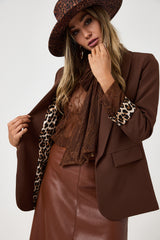 Blazer marrone FEDERICA BI