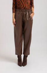 Pantalone in ecopelle glace’ FEDERICA BI