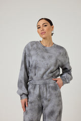 Tuta grigia tie and die FEDERICA BI